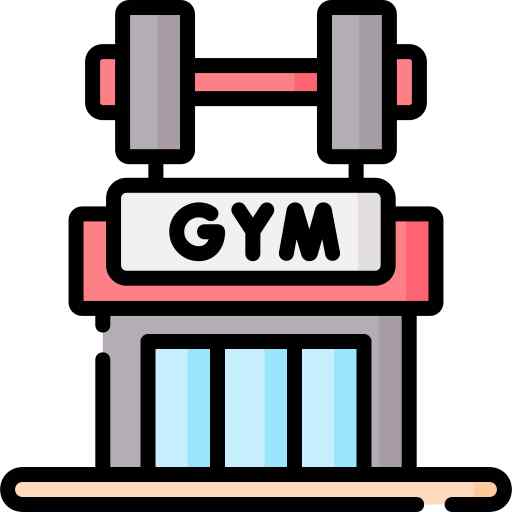 Fully equipped gym for fitness lovers