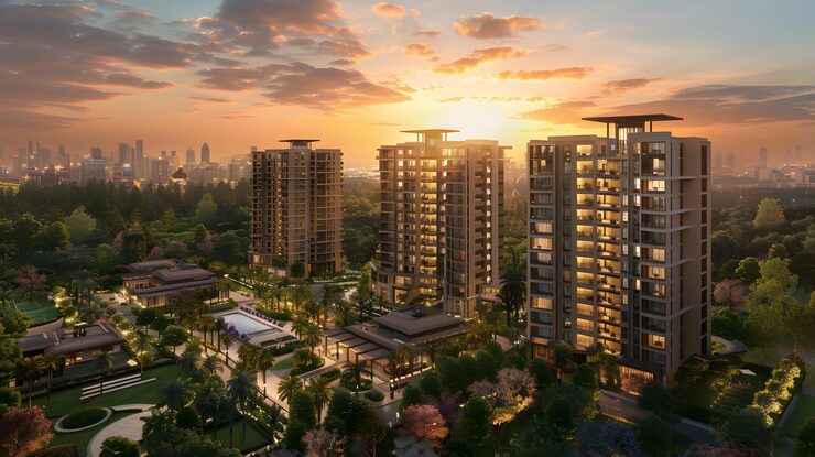 Assetz North Bangalore Township near Bagalur Devanahalli with apartments and plots