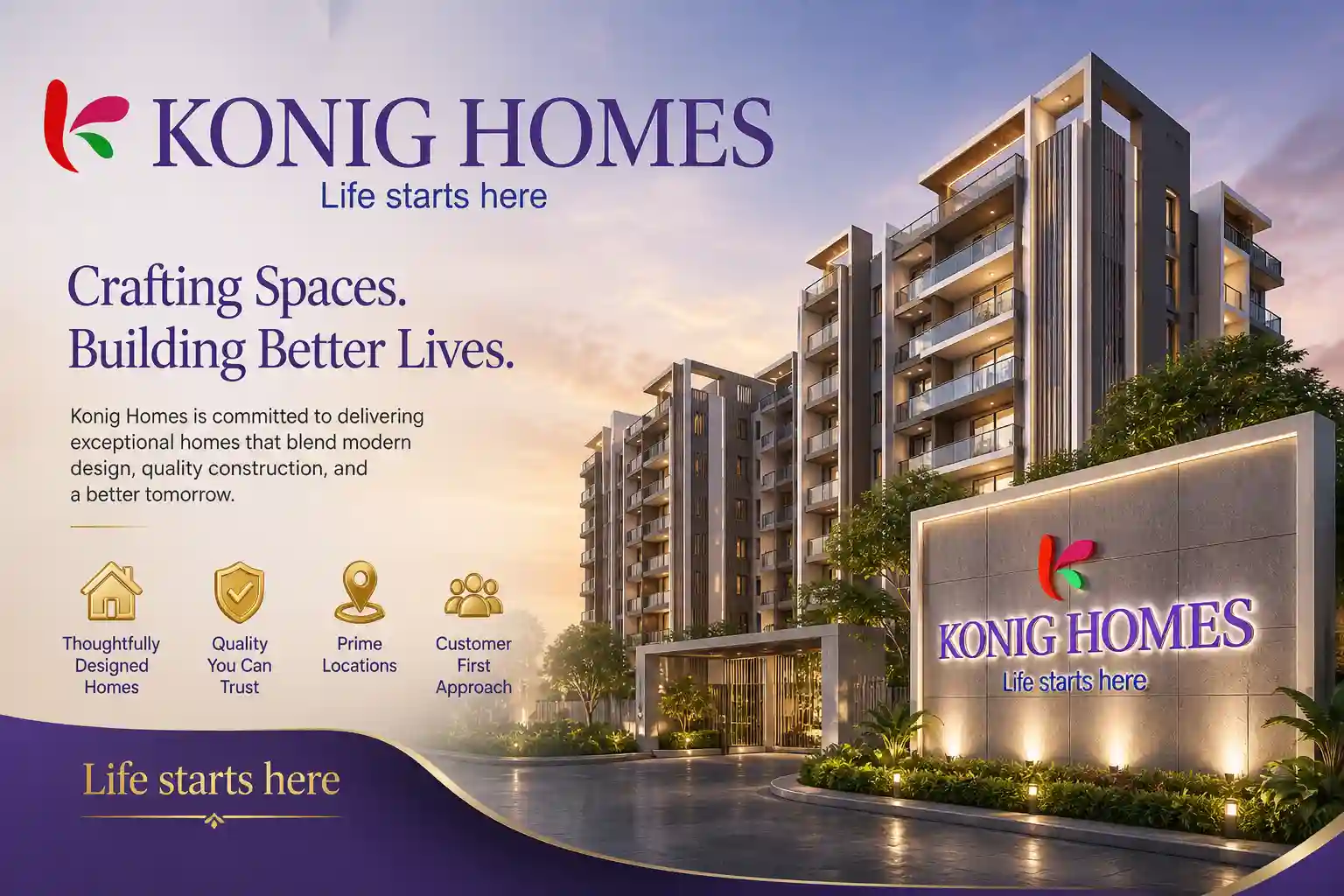 Konig Homes Devanahalli new projects