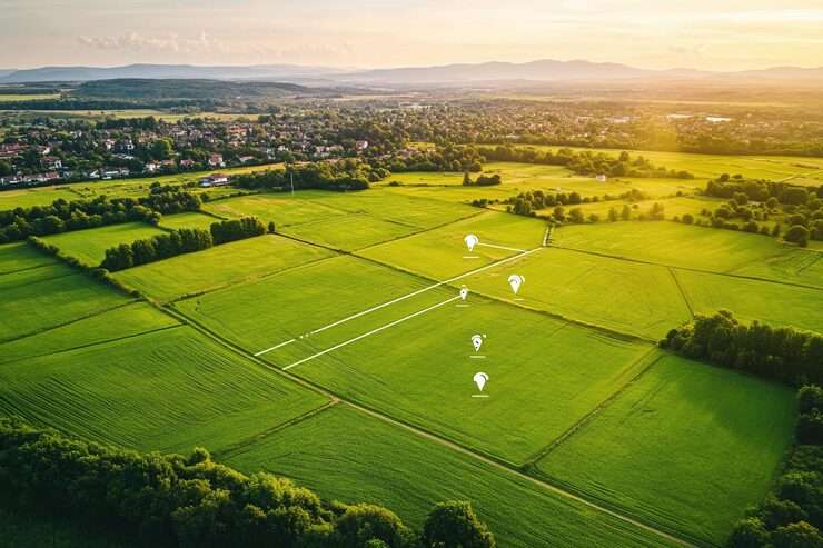 Fortune One Vistaa plotted layout with open spaces and tree lined roads Devanahalli Bangalore