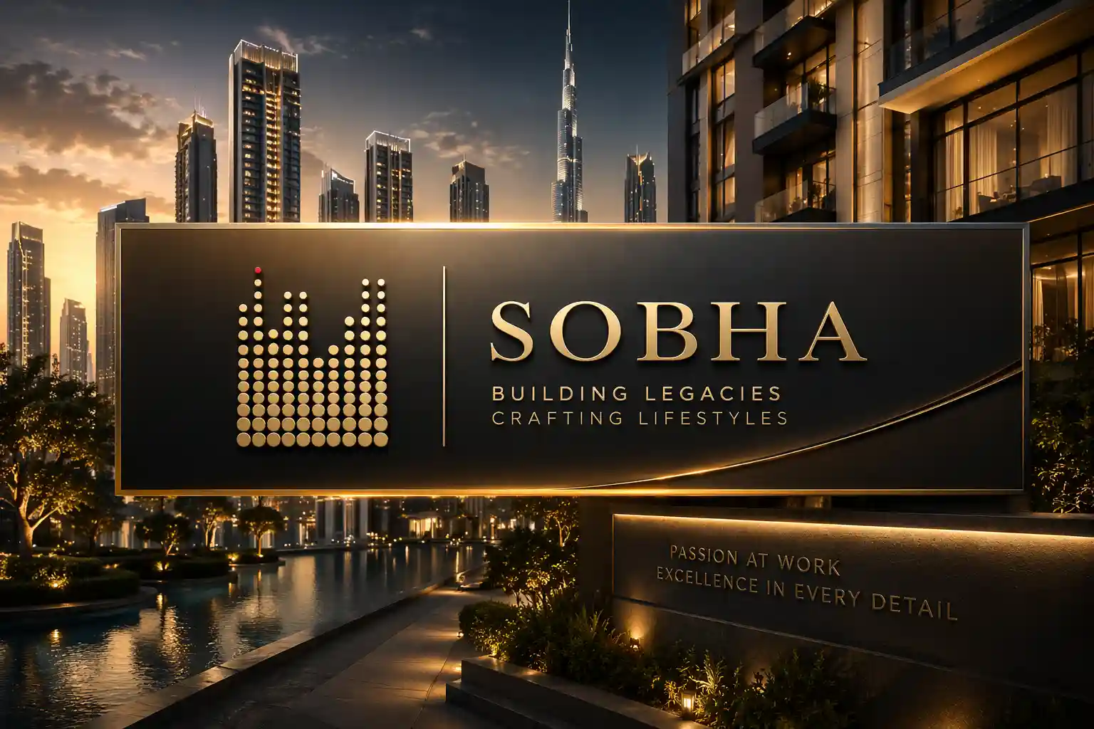 Official logo of Sobha Limited for Devanahalli real estate projects